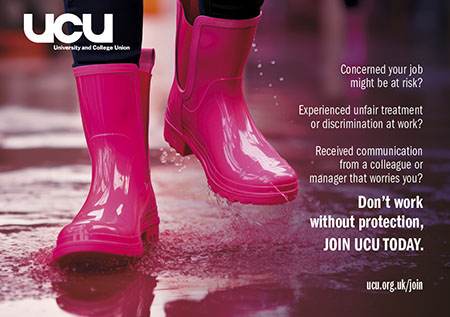 Join UCU, University and College Union