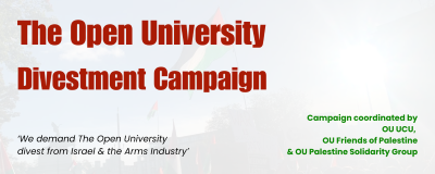 OU branch of UCU - Divestment Campaign